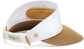 Thumbnail for your product : Eric Javits Champ Squishee Visor, Natural/White