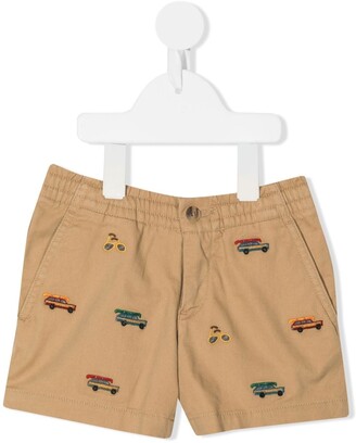 Ralph Lauren Kids Embroidered Chino Shorts