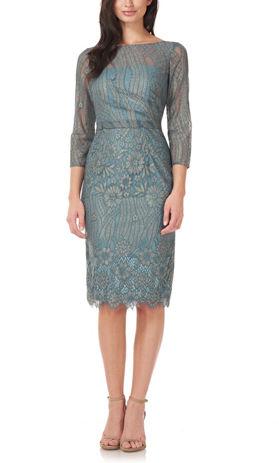 Js collection illusion dress Clearance