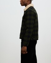 Thumbnail for your product : Deus Ex Machina Men's Green Jackets - Mikey Plaid Trucker - Size M at The Iconic