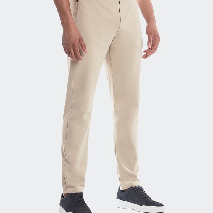 Konus Konus Men's Ankle Zipper Pants In Taupe - ShopStyle