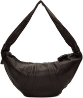 Thumbnail for your product : Lemaire Brown Large Croissant Bag