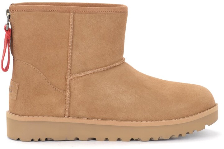UGG Leather Ankle Boots - ShopStyle