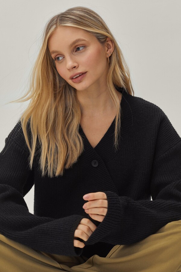 button up with sweater over