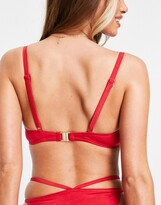 Thumbnail for your product : Ann Summers The Sexy Siren Bikini Top red A - G