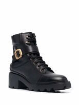 Thumbnail for your product : Tod's Buckled Leather Ankle Boots