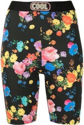 COOL T.M Floral Print Biker Shorts