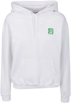 Balenciaga Logo Printed Hoodie