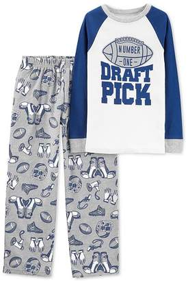 Carter's Little & Big Boys 2-Pc. Draft Pick Pajama Set