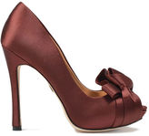 Thumbnail for your product : Badgley Mischka Pasquel Satin Bow Pump