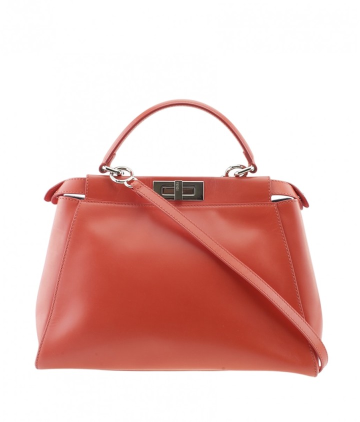 fendi peekaboo orange