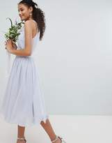 Thumbnail for your product : TFNC Embellished Midi Bridesmaid Dress with Full skirt