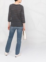 Thumbnail for your product : Majestic Filatures striped round neck T-shirt