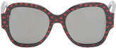 Thumbnail for your product : Saint Laurent Heart Pattern Sunglasses