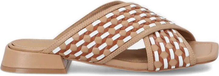 Bruno Premi Woven Crossover Sandals