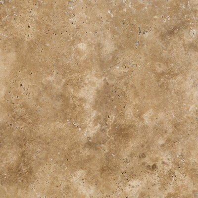 Nesttile Walnut Travertine Filled & Matte Wall and Floor Premium Tile 18x18"