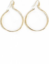 Thumbnail for your product : Robert Lee Morris Textured Hoop Earrings