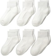 Thumbnail for your product : Jefferies Socks Seamless Sport Quarter Half Seamless Cushion 6 Pack (Infant/Toddler/Little Kid/Big Kid/Adult)