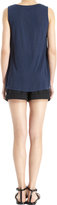Thumbnail for your product : Barneys New York CO-OP Drape Front Tank