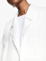 Thumbnail for your product : Eileen Fisher Drop Front Jacket, White
