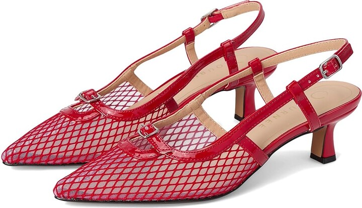 Journee Collection Padma Women's Shoes Mesh/Red : 8 M, Synthetic