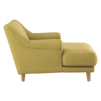 Townsend Saffron fabric lounge chair