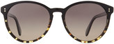 Thumbnail for your product : Oliver Peoples Corie Round Sunglasses, Black/Tortoise