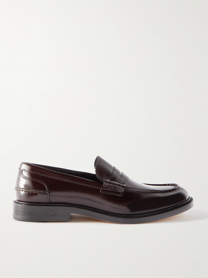 VINNY's Townee PatentLeather Penny Loafers ShopStyle