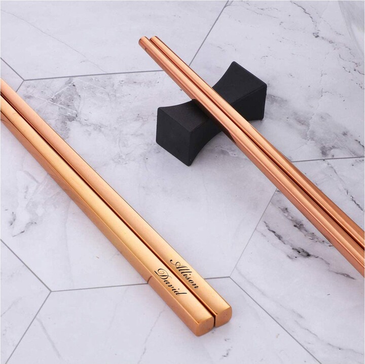 Etsy Personalized Chopsticks Chop Sticks Bridesmaid Wedding Favors Gift For Her Mom Women Home Dining Kitchen Utensils | Pair Custom