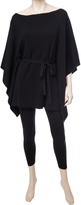 Thumbnail for your product : Max Studio Stretch Wool Crepe Poncho