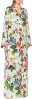 Thumbnail for your product : Dolce & Gabbana Floral-printed crepe dress