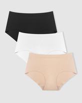 Thumbnail for your product : B Free Intimate Apparel Naked Feel Briefs - 3 Pack