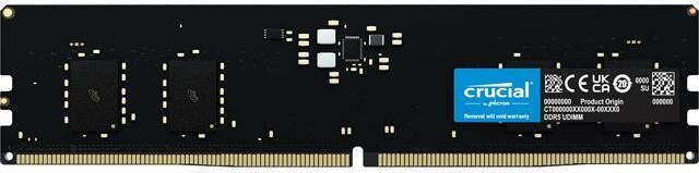 Crucial 32GB 288-Pin PC RAM DDR5 4800 (PC5 38400) Desktop Memory Model CT32G48C40U5