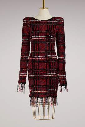 Balmain Tweed Midi Dress