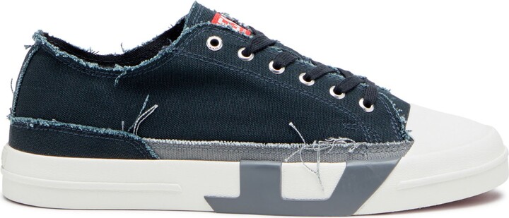 S-D-Verse-Sneakers in frayed canvas