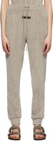 Thumbnail for your product : Essentials Taupe Cotton Lounge Pants