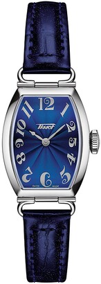 Tissot Heritage Tonneau Leather Strap Watch, 22mm