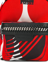 Thumbnail for your product : Stella McCartney mini Thanks Girls print Falabella backpack
