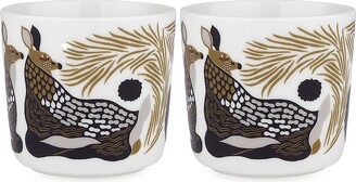 PROUNA / Deer CUP 2個セット（ハスキーカップ カップ4個セット 