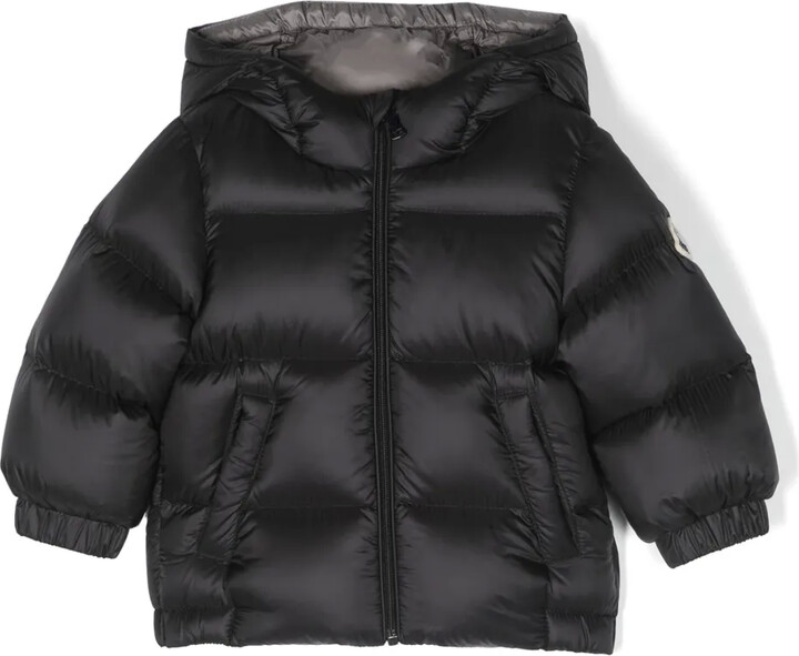 Moncler Enfant Kids Black Solander Batman Down Jacket ShopStyle