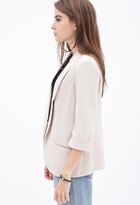 Thumbnail for your product : Forever 21 Classic Woven Blazer