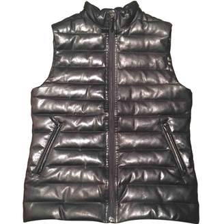 Lucien Pellat-Finet Lucien Pellat Finet \N Black Leather Leather Jacket for Women