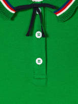 Thumbnail for your product : Gucci Kids gathered sleeve polo shirt