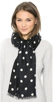 Thumbnail for your product : Kate Spade Deco Dot Scarf