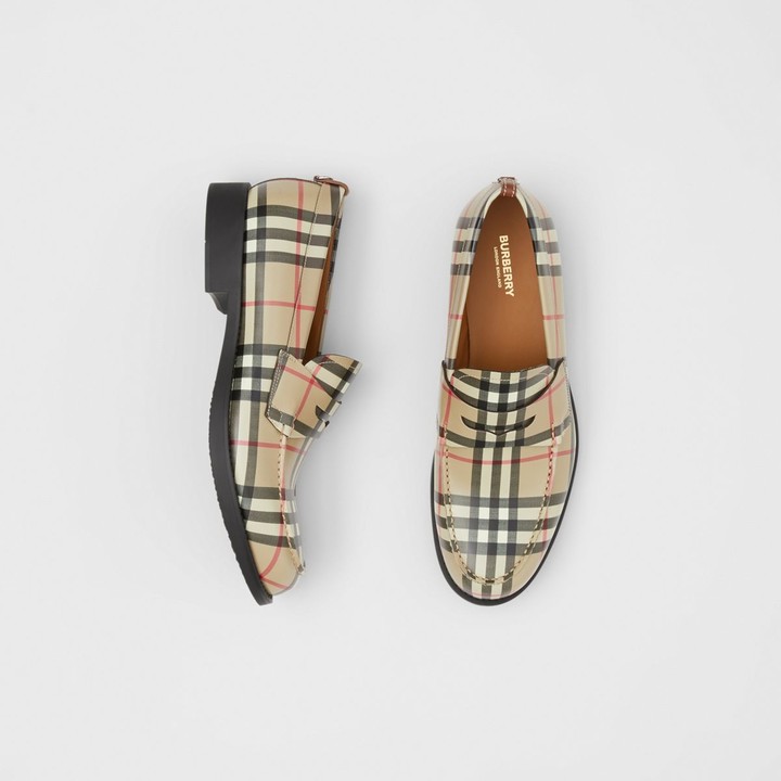 burberry moccasins