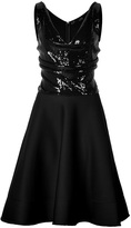 Thumbnail for your product : Donna Karan Sequined Bodice Dress
