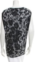 Thumbnail for your product : Stella McCartney Leopard Print Sleeveless Top