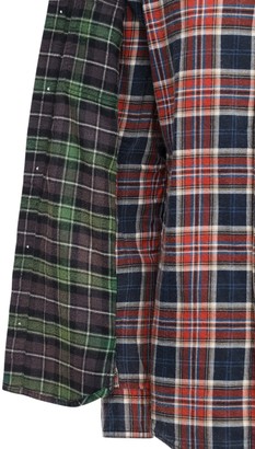 R 13 Check Double Flannel Shirt