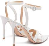 Thumbnail for your product : Gianvito Rossi Alixia 105 Leather Sandals - Womens - White