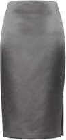 Thumbnail for your product : Banana Republic Satin Pencil Skirt with Side Slit